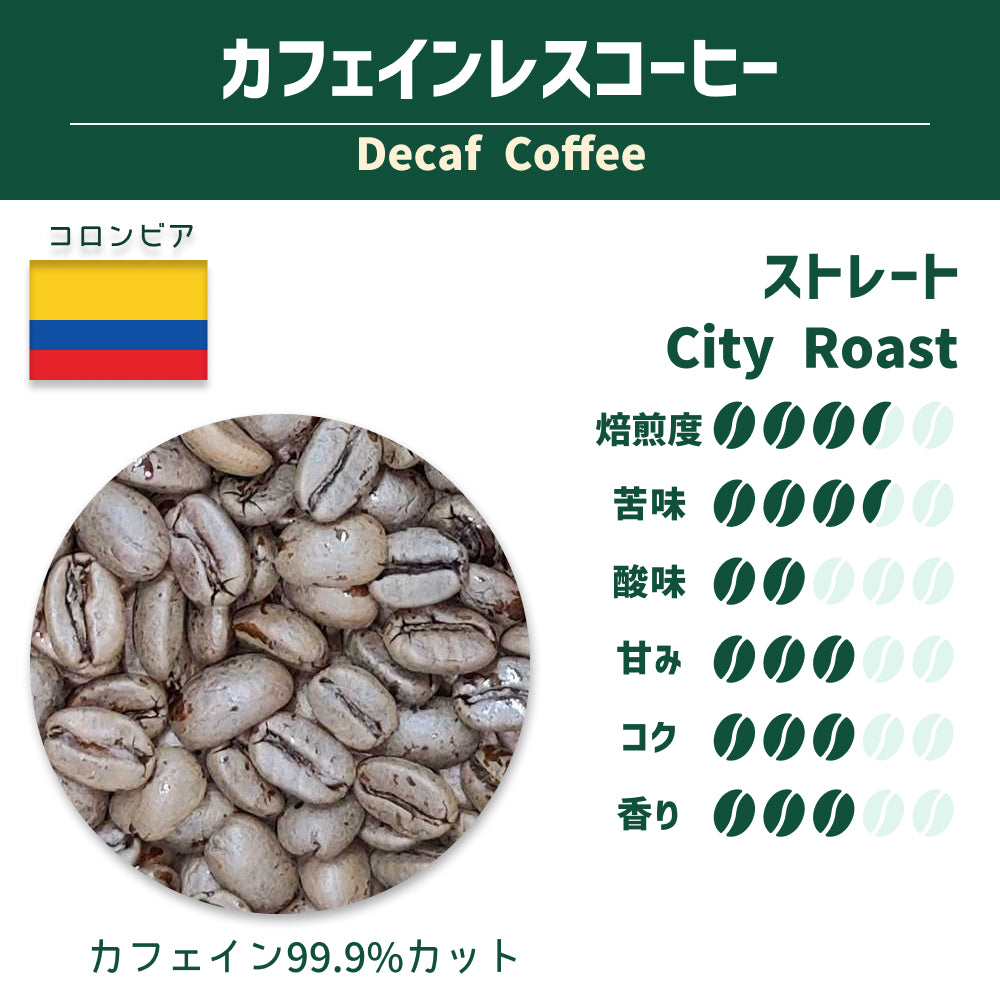 【カフェインレス】コーヒー豆 2028年 ワキヤコーヒー - カフェインレスコーヒー (Decaf Coffee)